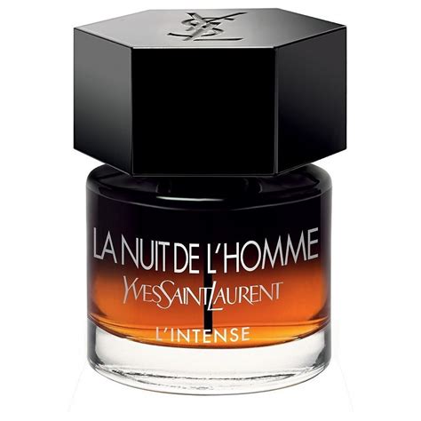 ysl l'homme l'intense eau de parfum|la nuit de l'homme l'intense.